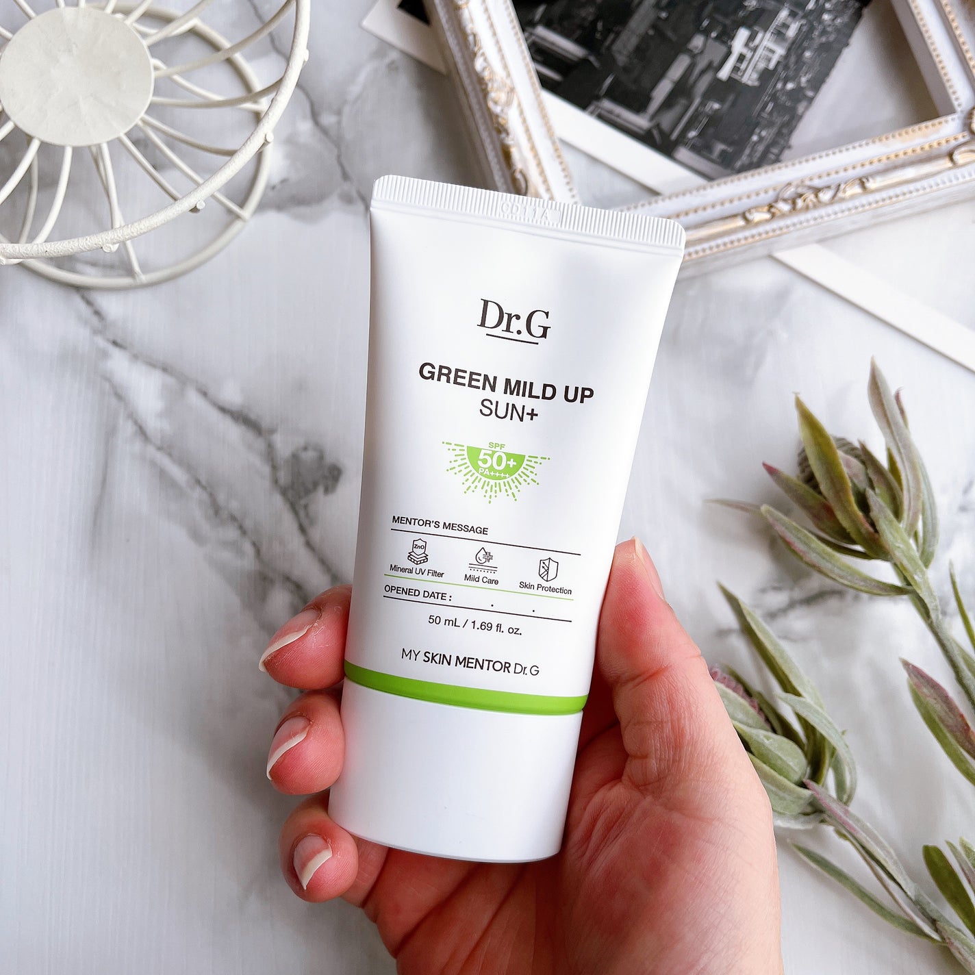 レッドブレミッシュスージングアップサン/Dr.G/日焼け止めクリームを使ったクチコミ(2枚目)