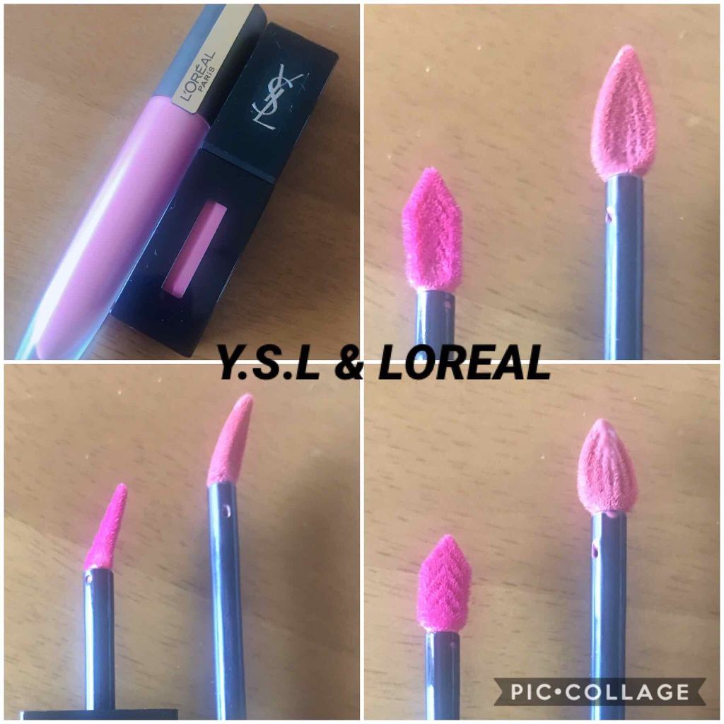 ルージュ ピュールクチュール ヴェルニ ヴィニルクリーム/YVES SAINT LAURENT BEAUTE/口紅を使ったクチコミ(1枚目)