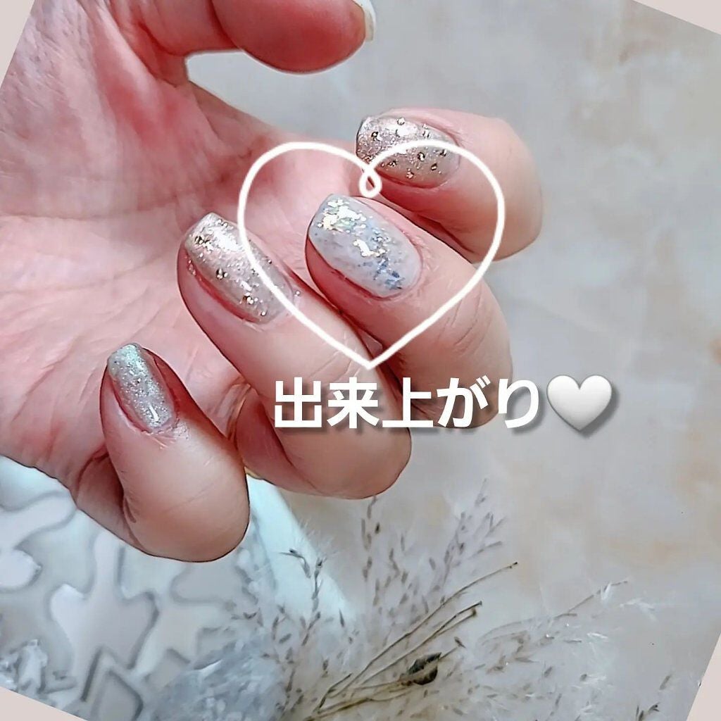 e_nails//フォロバ◎//ネイルとコスメ好きママ on LIPS 「亀裂補修の自己流のやり方です😁今回初めて例のアレ🤍使ってみまし..」(5枚目)