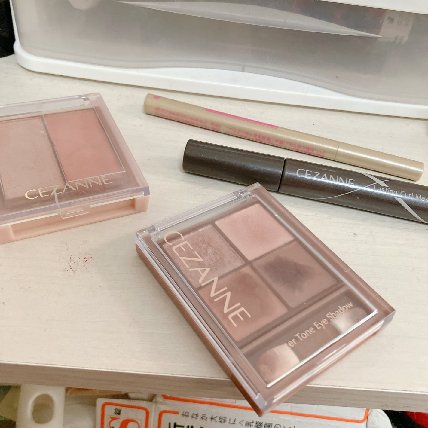 描くふたえアイライナー/CEZANNE/リキッドアイライナーを使ったクチコミ(1枚目)