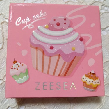 ZEESEAデザートコレクション４カラーアイシャドウパレット #02苺ケーキ/ZEESEA/アイシャドウパレットの画像