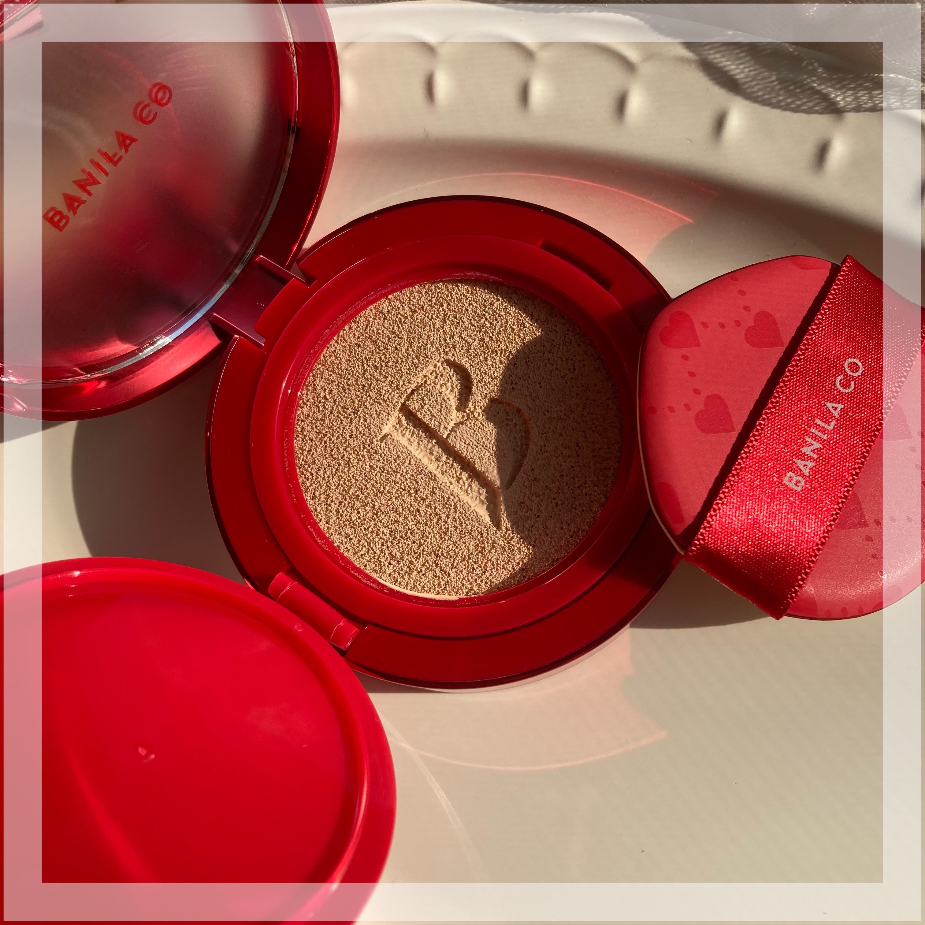 カバーリシャス アルティメット ホワイトクッション/BANILA CO/クッションファンデーションを使ったクチコミ（2枚目）