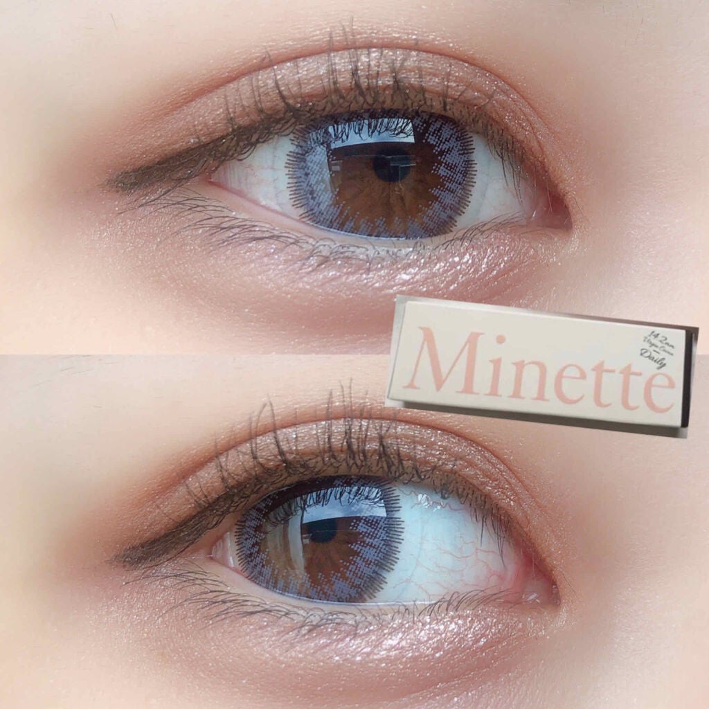 Minette/Minette/カラーコンタクトレンズを使ったクチコミ(2枚目)