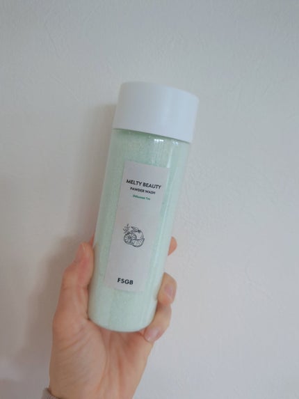 沖縄とろみ美容 パウダーウォッシュ シークヮーサーティー/FSGB/洗顔パウダーを使ったクチコミ(1枚目)