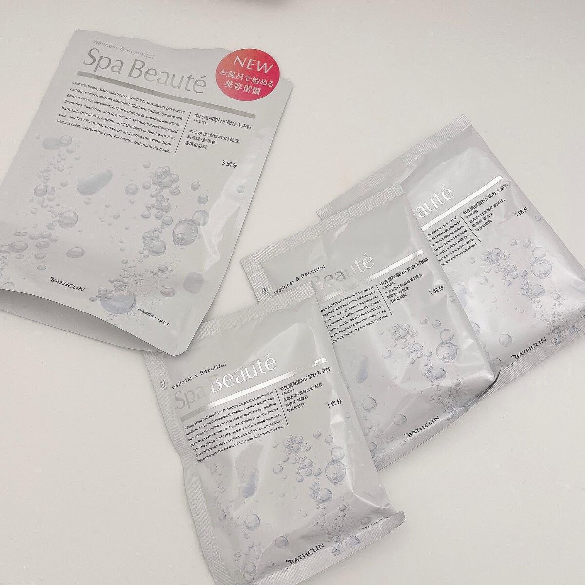 spa beaute/バスクリン/炭酸系入浴剤を使ったクチコミ(1枚目)