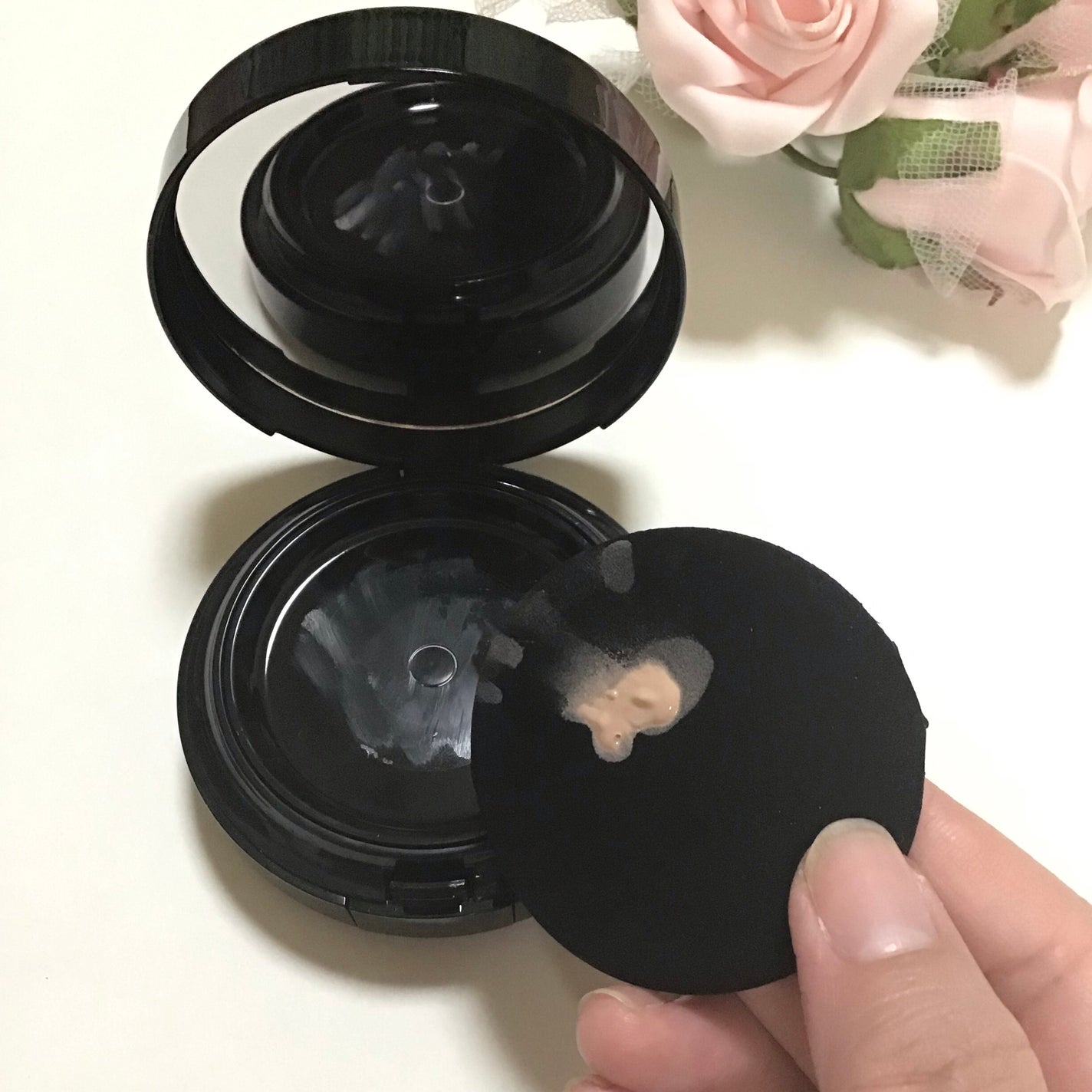 V3 エキサイティングファンデーション/SPICARE/クッションファンデーションを使ったクチコミ(7枚目)