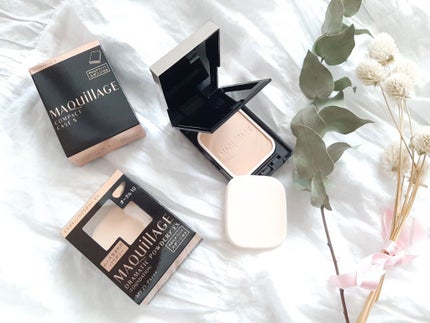 ドラマティックパウダリー EX/マキアージュ/パウダーファンデーションを使ったクチコミ(1枚目)