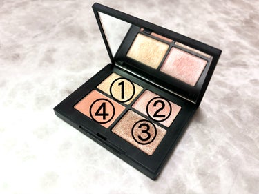 NARS クワッドアイシャドーのクチコミ「NARS

クワッドアイシャドー01801【復刻】


4.8g¥7,150【24/3.27現.....」（2枚目）