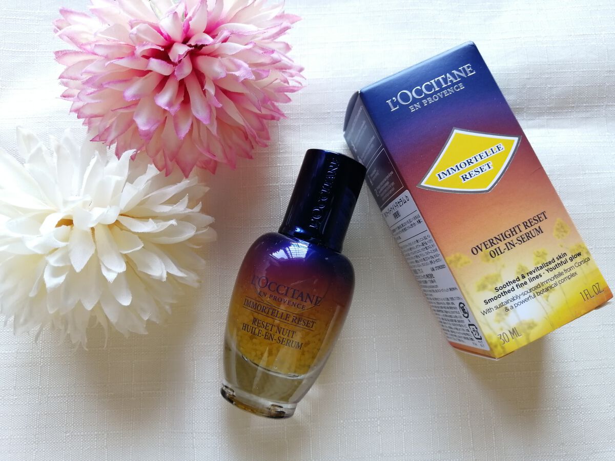 イモーテル オーバーナイトリセットセラム/L'OCCITANE/美容液を使ったクチコミ(1枚目)