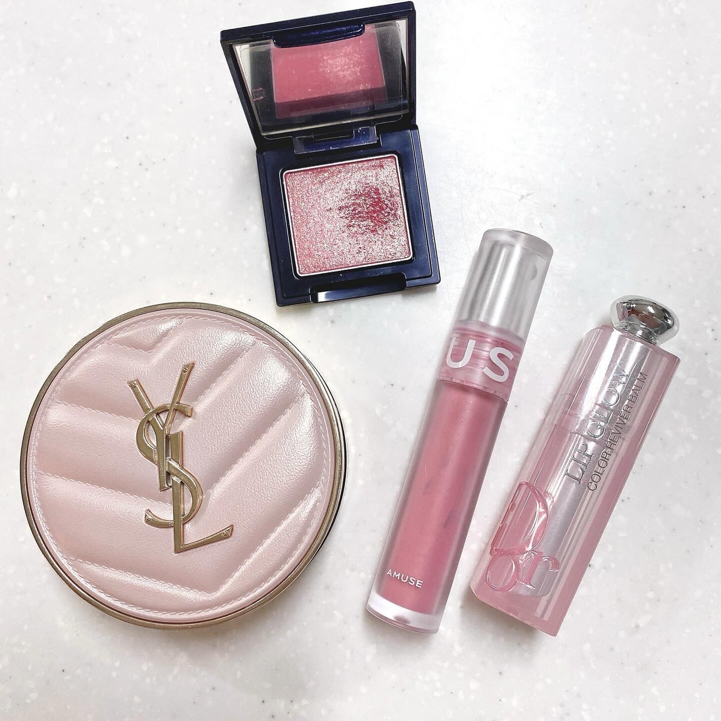 ソフトクリームチーク/AMUSE/リキッドチークを使ったクチコミ(1枚目)