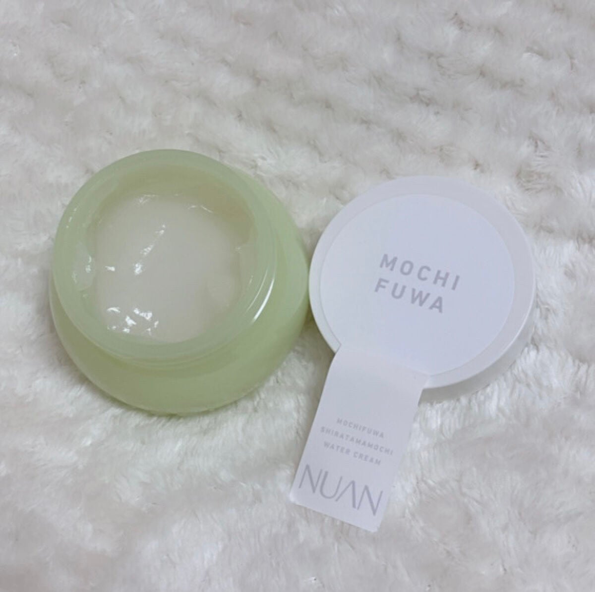 白玉もちウォータークリーム/NUAN/フェイスクリームを使ったクチコミ(3枚目)