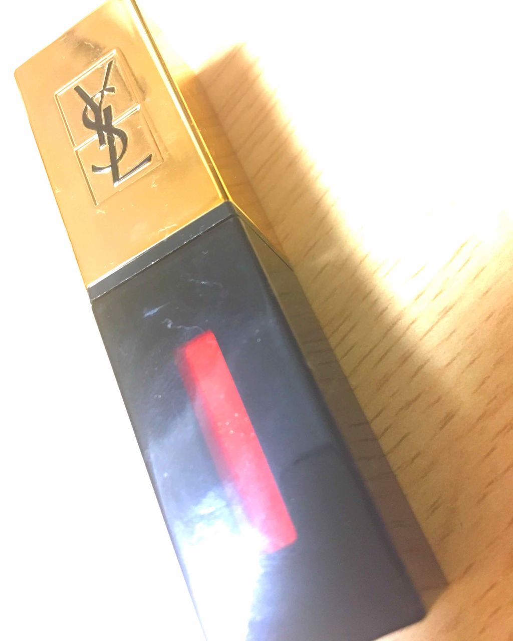 ルージュ ピュールクチュール ヴェルニ/YVES SAINT LAURENT BEAUTE/口紅を使ったクチコミ(2枚目)