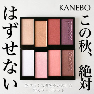 KANEBO カラードシャドウのクチコミ「＼これは絶対買った方がいい／


KANEBOの新しいアイシャドウパレット「カラードシャドウ」.....」（1枚目）