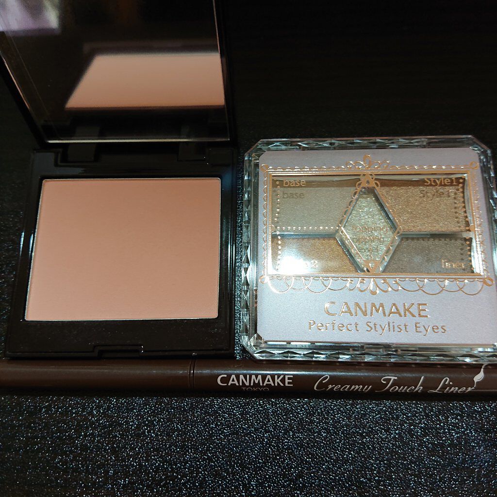 クリーミータッチライナー/キャンメイク/ジェルアイライナーを使ったクチコミ（3枚目）