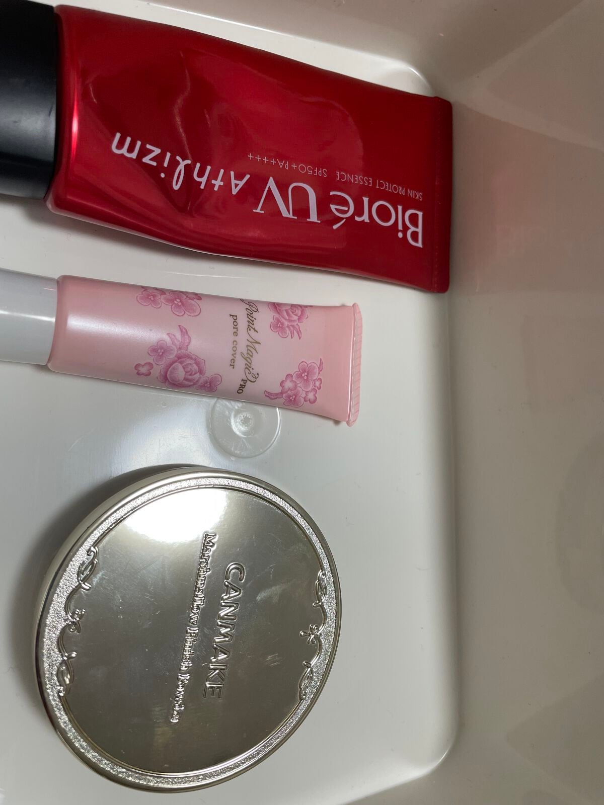 マシュマロフィニッシュパウダー/キャンメイク/プレストパウダーを使ったクチコミ(5枚目)