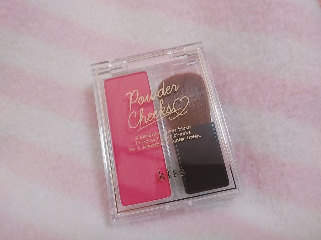 パウダーチークス/KiSS/パウダーチークを使ったクチコミ（1枚目）