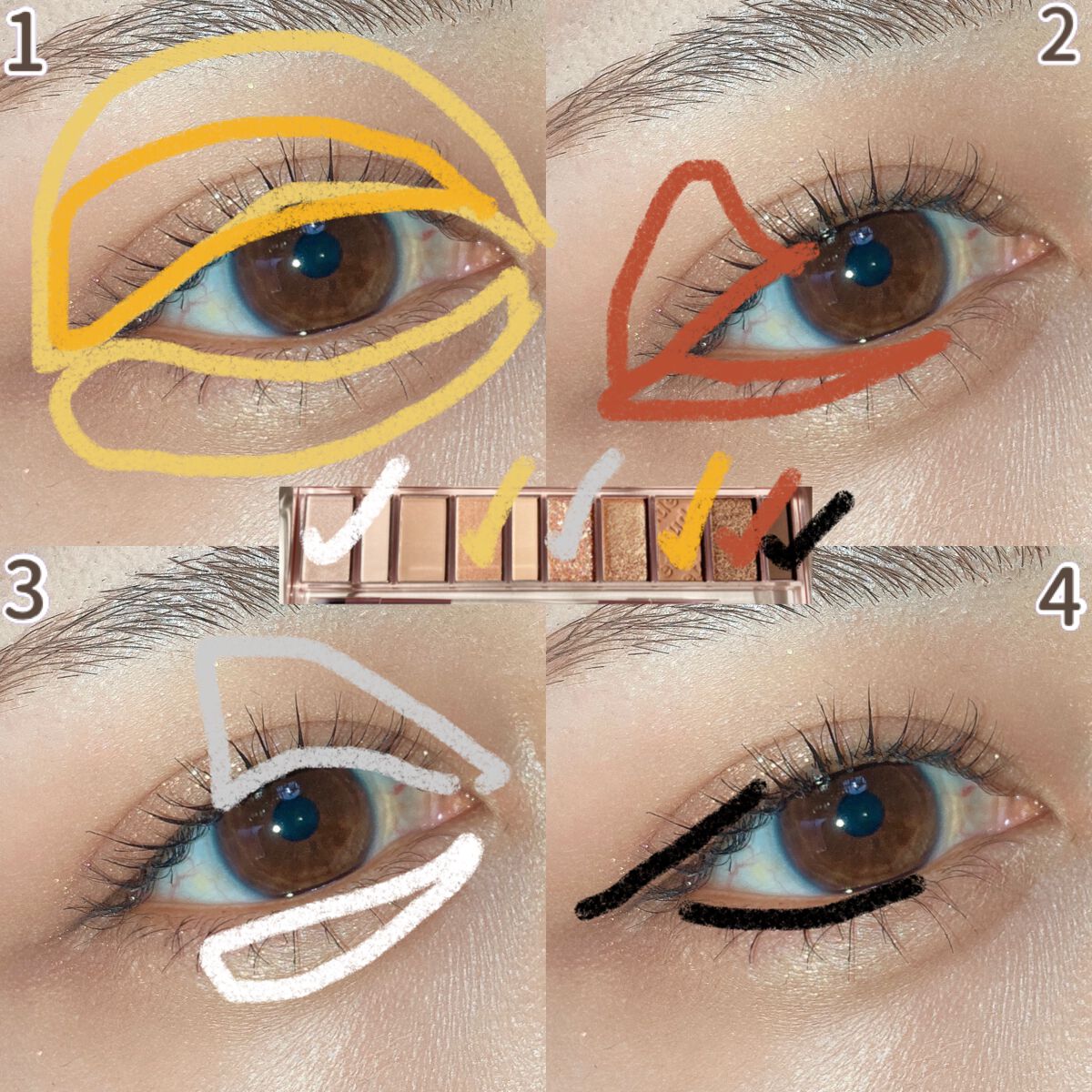 プレイカラー アイシャドウ/ETUDE/アイシャドウパレットを使ったクチコミ(7枚目)