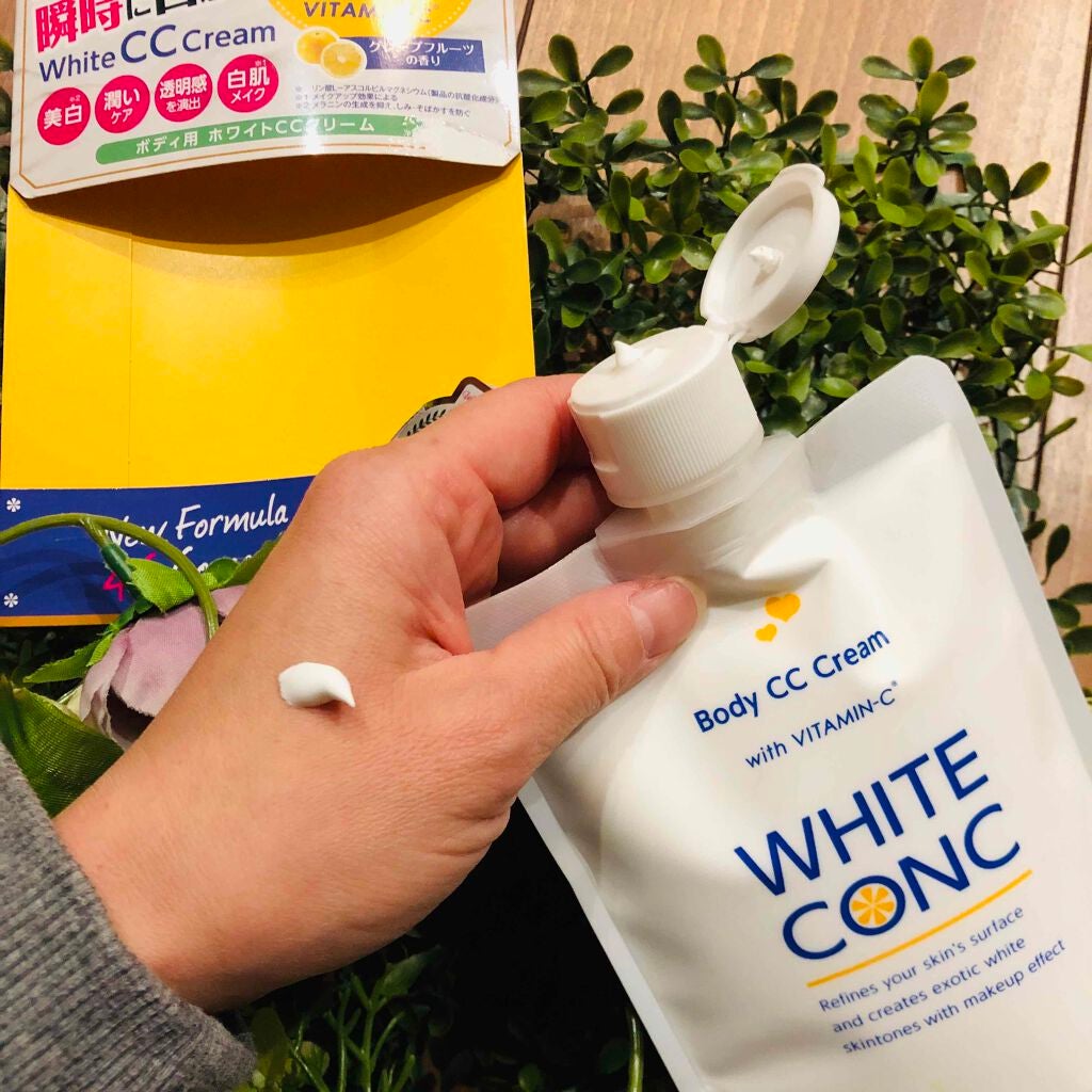 薬用ホワイトコンク ホワイトニングCC CII/ホワイトコンク/ボディクリームを使ったクチコミ(2枚目)