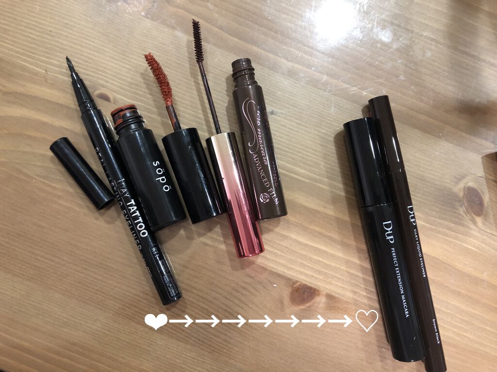 ロング＆カールマスカラ アドバンストフィルム/ヒロインメイク/マスカラを使ったクチコミ（1枚目）