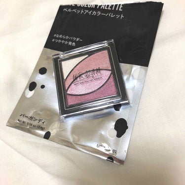 UR GLAM　VELVET EYE COLOR PALETTE/U R GLAM/アイシャドウパレットを使ったクチコミ（1枚目）