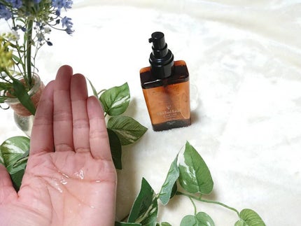 オーガニックヘアオイル フレッシュティーの香り/ハーバルリーフ/ヘアオイルを使ったクチコミ(3枚目)