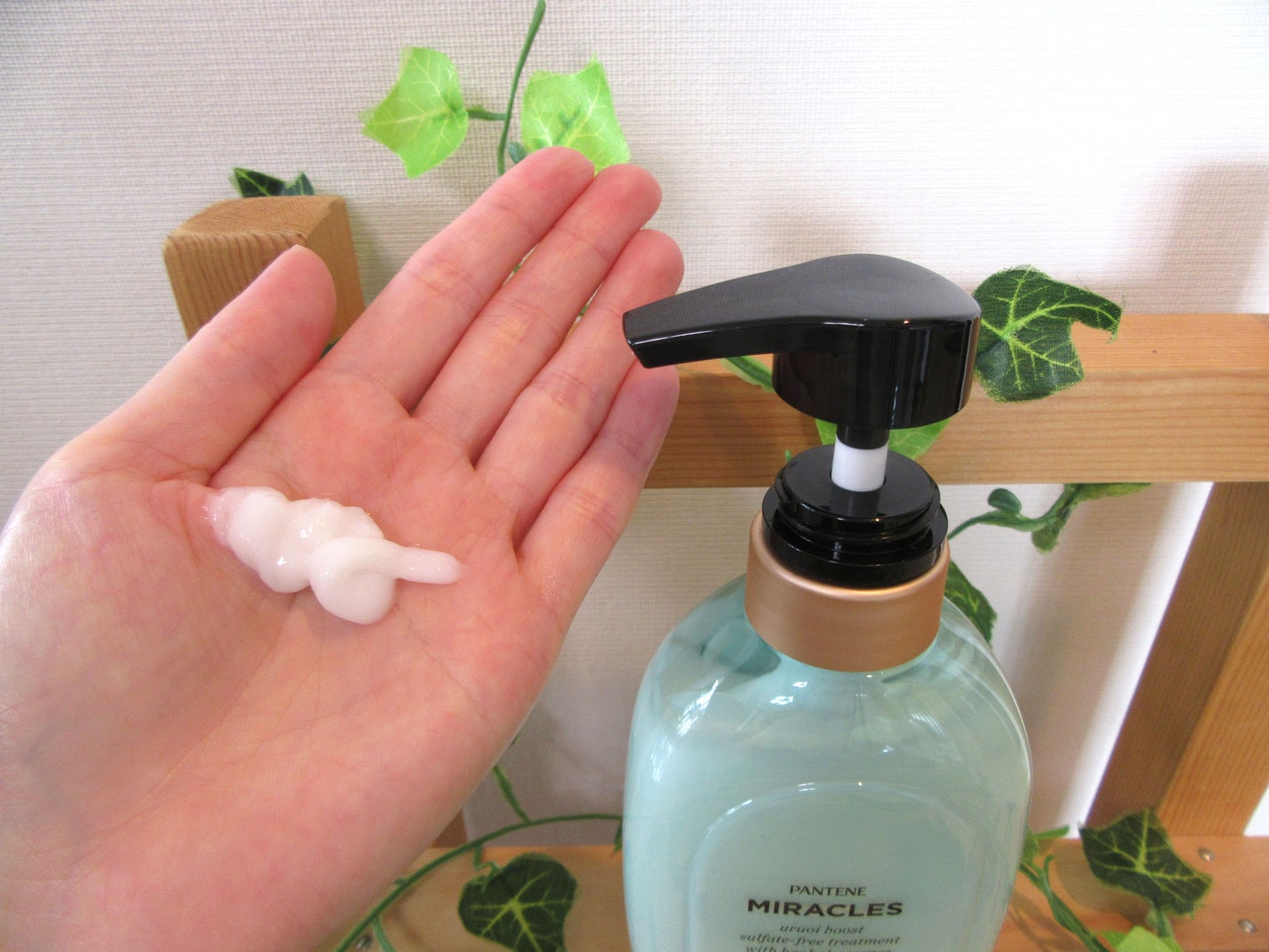 ミラクルズ うるおいブースト シャンプー/トリートメント/パンテーン/市販シャンプーを使ったクチコミ(3枚目)