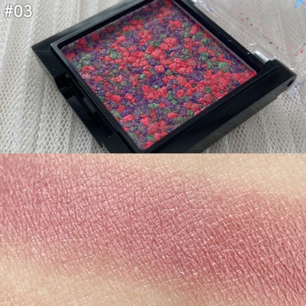 UR GLAM MARBLE EYESHADOW/U R GLAM/単色アイシャドウを使ったクチコミ(4枚目)