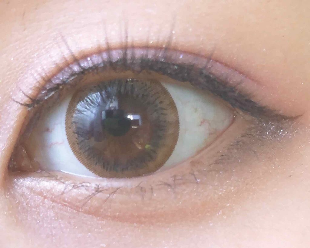 eye closet １day SweetSeries "Girly"（アイクローゼットワンデースウィートシリーズ ガーリー）/EYE CLOSET/ワンデー（１DAY）カラコンを使ったクチコミ（2枚目）