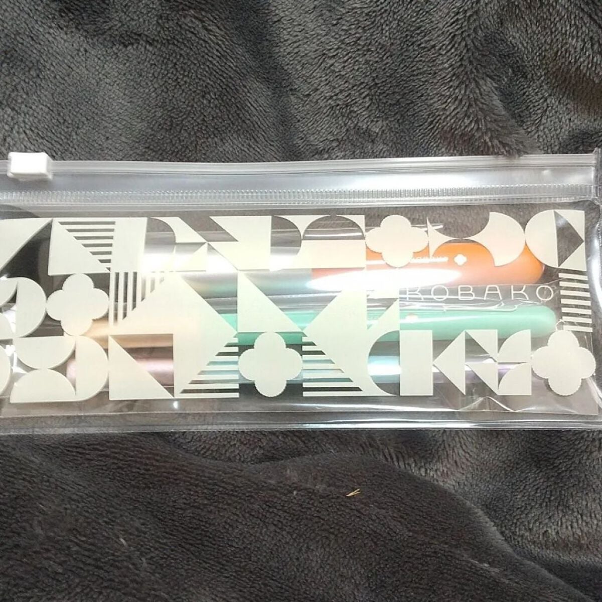 KOBAKO カラフル マイ メイクアップセット/KOBAKO/メイクブラシを使ったクチコミ(3枚目)