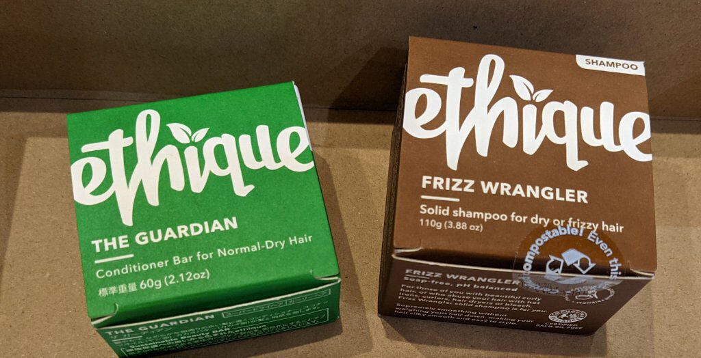 コンディショナー バー ガーディアン/Ethique/市販シャンプーを使ったクチコミ（1枚目）