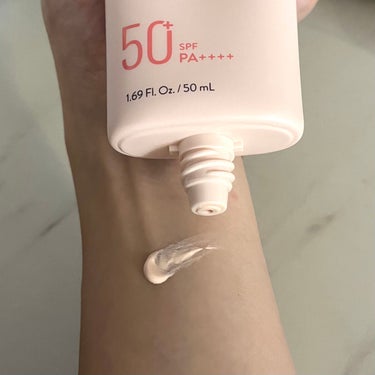 トーンアップ ノーセバム サンスクリーン SPF50+ PA++++/innisfree/日焼け止め・UVケアを使ったクチコミ（4枚目）