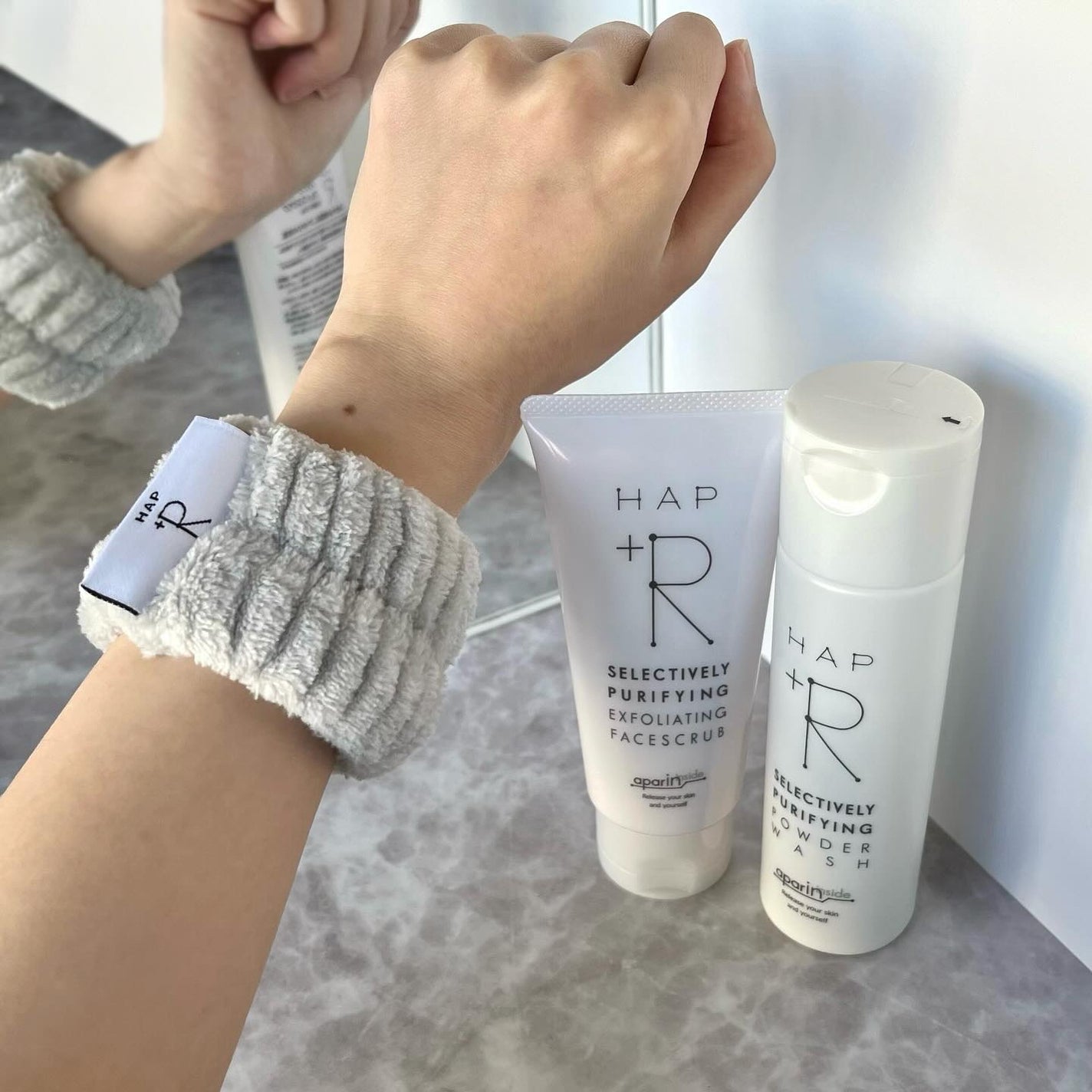 フェイススクラブ /HAP+R/スクラブ・ゴマージュを使ったクチコミ(10枚目)