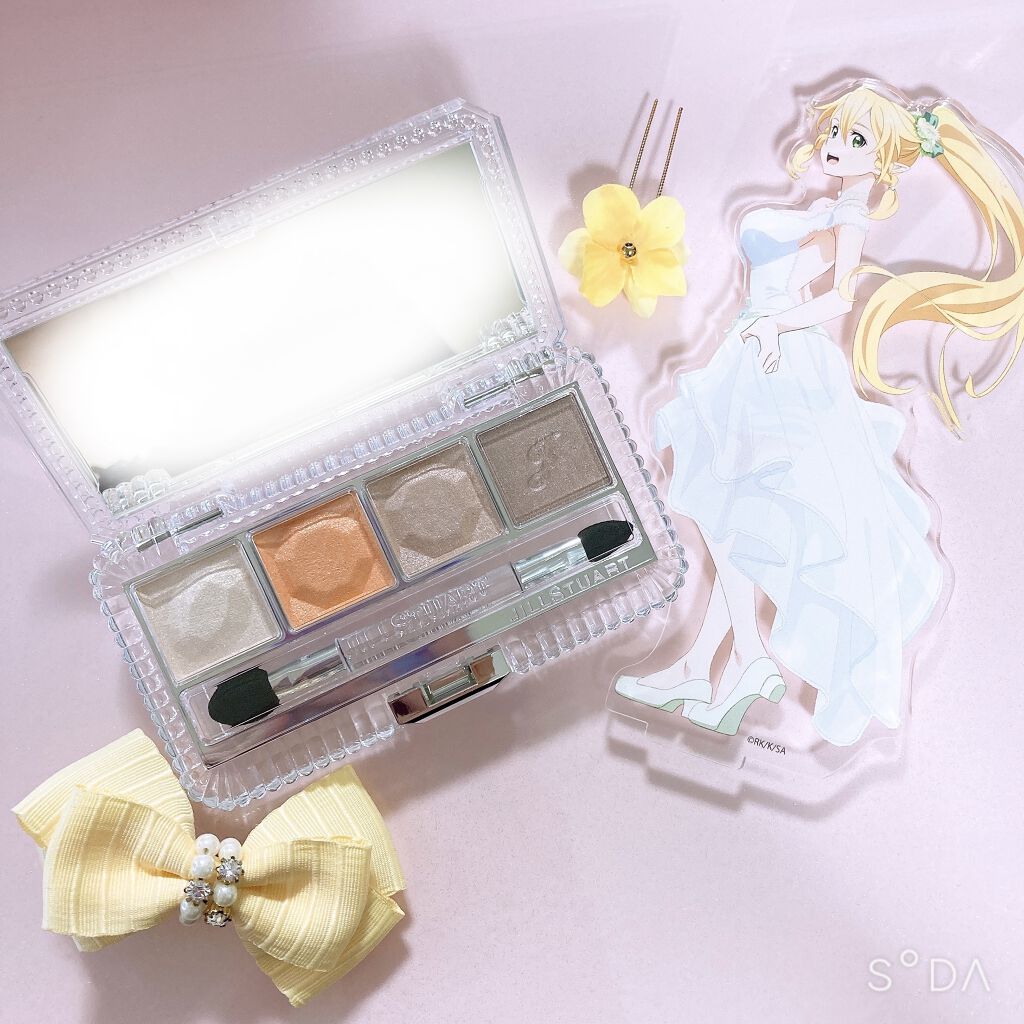 エターナルクチュール アイズ シマー ペタルグロウ 11 evening sunstone/JILL STUART/アイシャドウパレットを使ったクチコミ（1枚目）