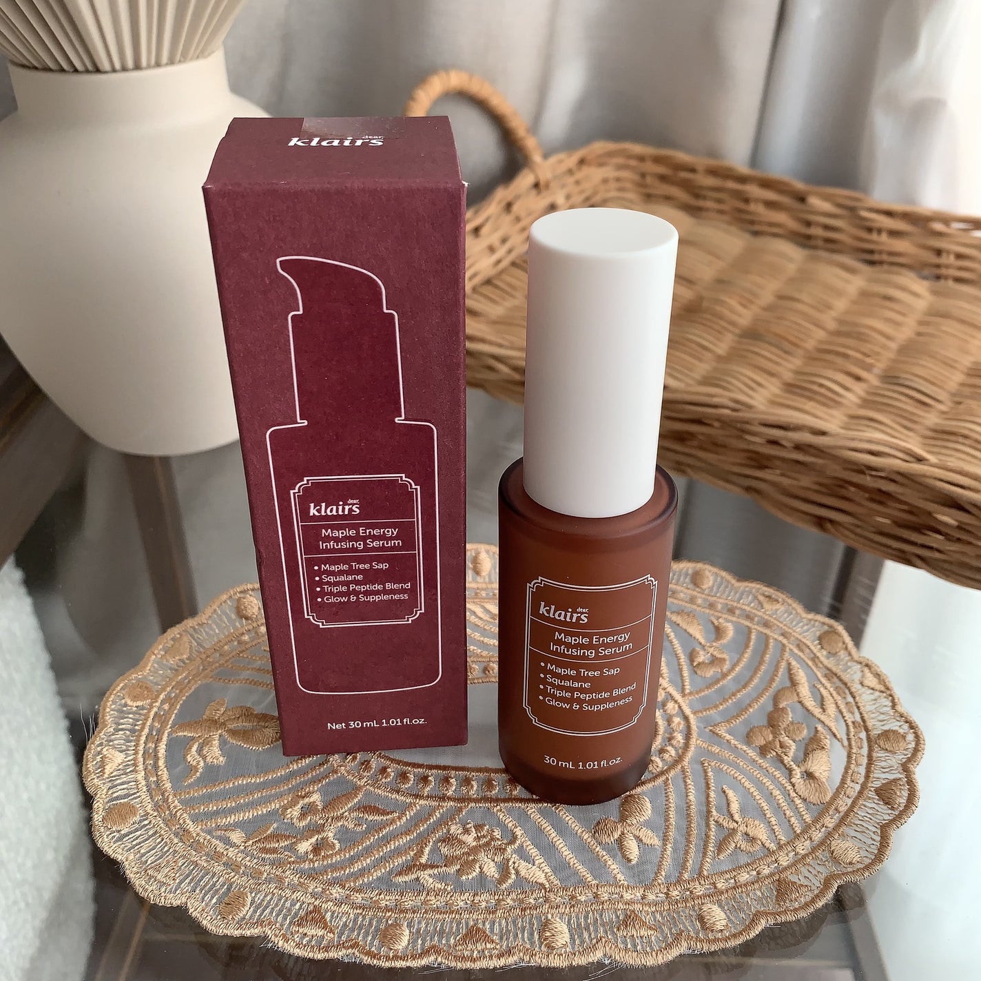 メープルエナジーインフュージングセラム/Klairs/美容液を使ったクチコミ(6枚目)