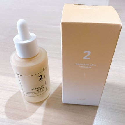 2番 高密度タンパク質クリームセラム/numbuzin/美容液を使ったクチコミ(2枚目)