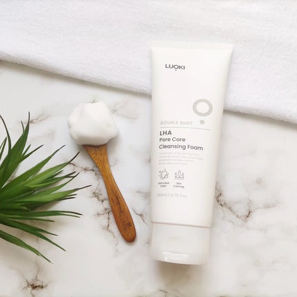 ダブルショットLHA毛穴ケアクレンジングフォーム /LUOKI/クレンジングクリームを使ったクチコミ(1枚目)