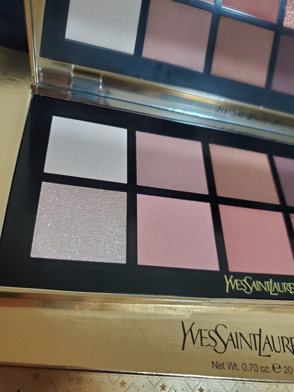 クチュール カラー クラッチ コレクター 2022/YVES SAINT LAURENT BEAUTE/アイシャドウパレットを使ったクチコミ（3枚目）