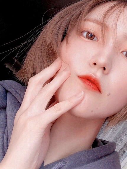 フェザーマットリップスティック/INTO U/口紅を使ったクチコミ(7枚目)