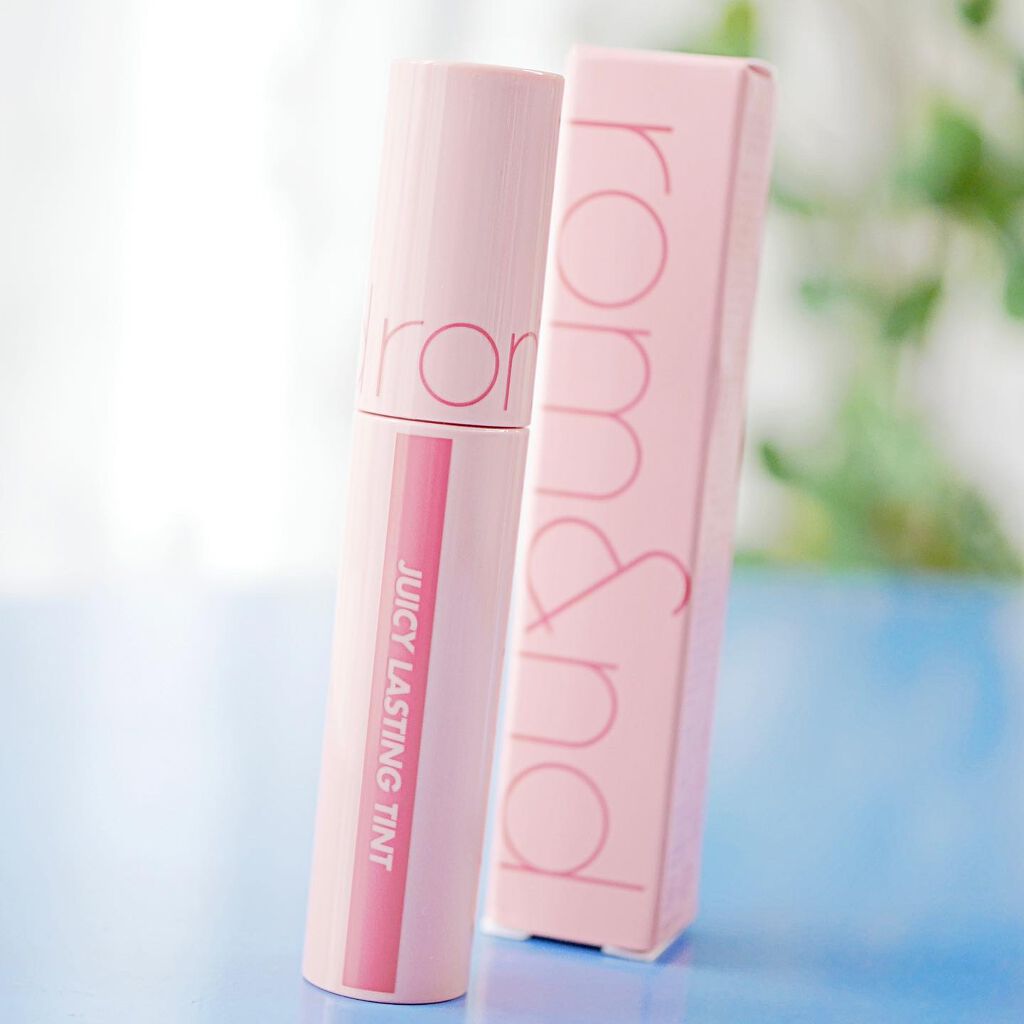 ジューシーラスティングティント/rom&nd/リップティントを使ったクチコミ(2枚目)