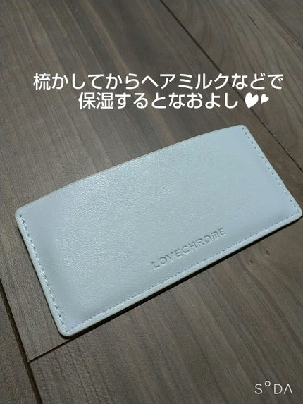 F ツキ シルバー / F TSUKI SILVER/LOVECHROME/ヘアコームを使ったクチコミ(4枚目)