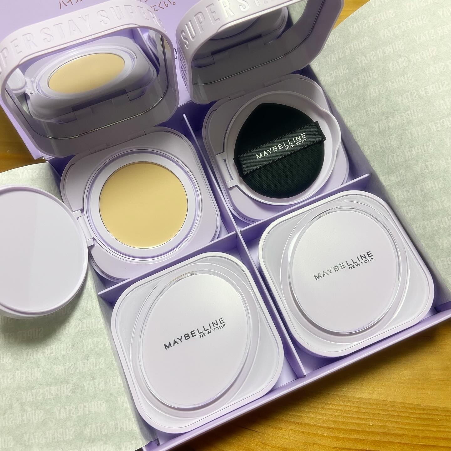 SPステイ クリームパクト ファンデーション/MAYBELLINE NEW YORK/クリーム・エマルジョンファンデーションを使ったクチコミ（2枚目）