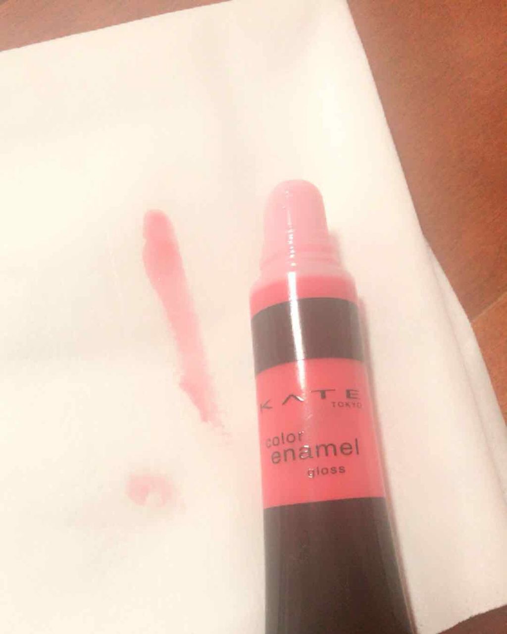 カラーエナメルグロス/KATE/リップグロスを使ったクチコミ(1枚目)