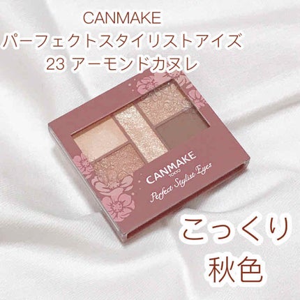 パーフェクトスタイリストアイズ/キャンメイク/アイシャドウパレットを使ったクチコミ(1枚目)