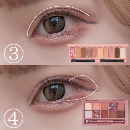 プロ アイ パレット/CLIO/アイシャドウパレットを使ったクチコミ(3枚目)