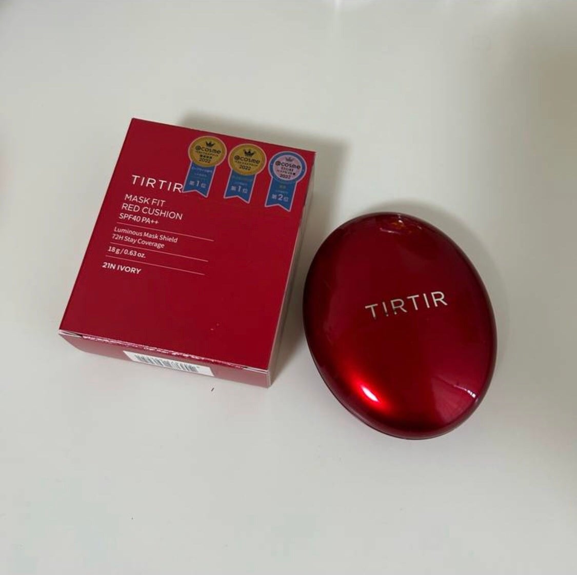 マスク フィット レッド クッション/TIRTIR(ティルティル)/クッションファンデーションを使ったクチコミ(1枚目)