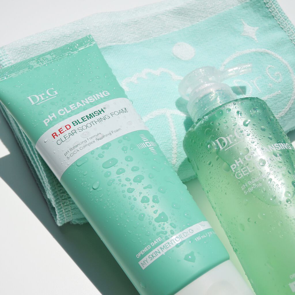 弱酸性クレンジングジェルフォーム/Dr.G/その他洗顔料を使ったクチコミ(1枚目)