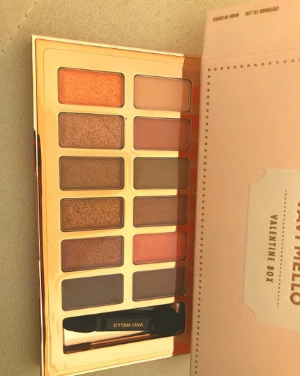 バレンタインボックス/VAVI MELLO/アイシャドウパレットを使ったクチコミ(1枚目)