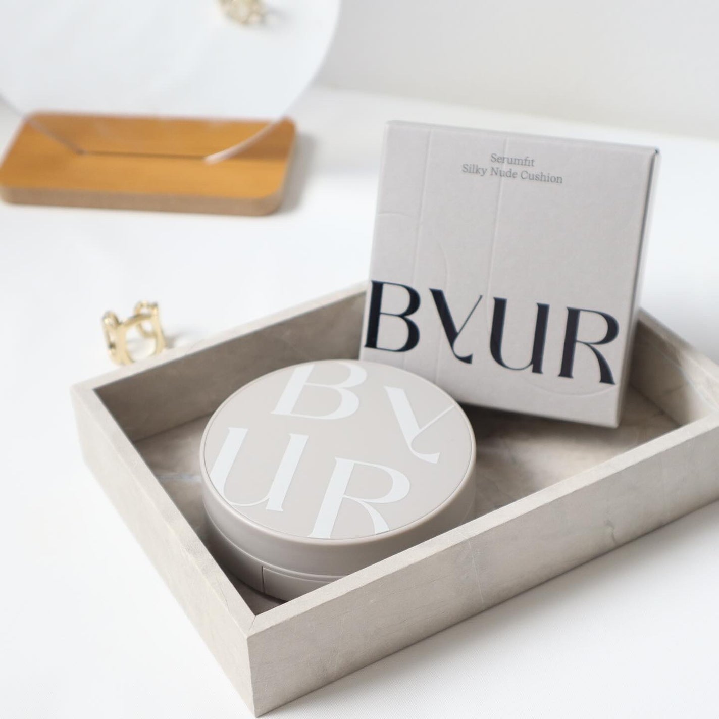 セラムフィット シルキーヌードクッション/ByUR/クッションファンデーションを使ったクチコミ(1枚目)