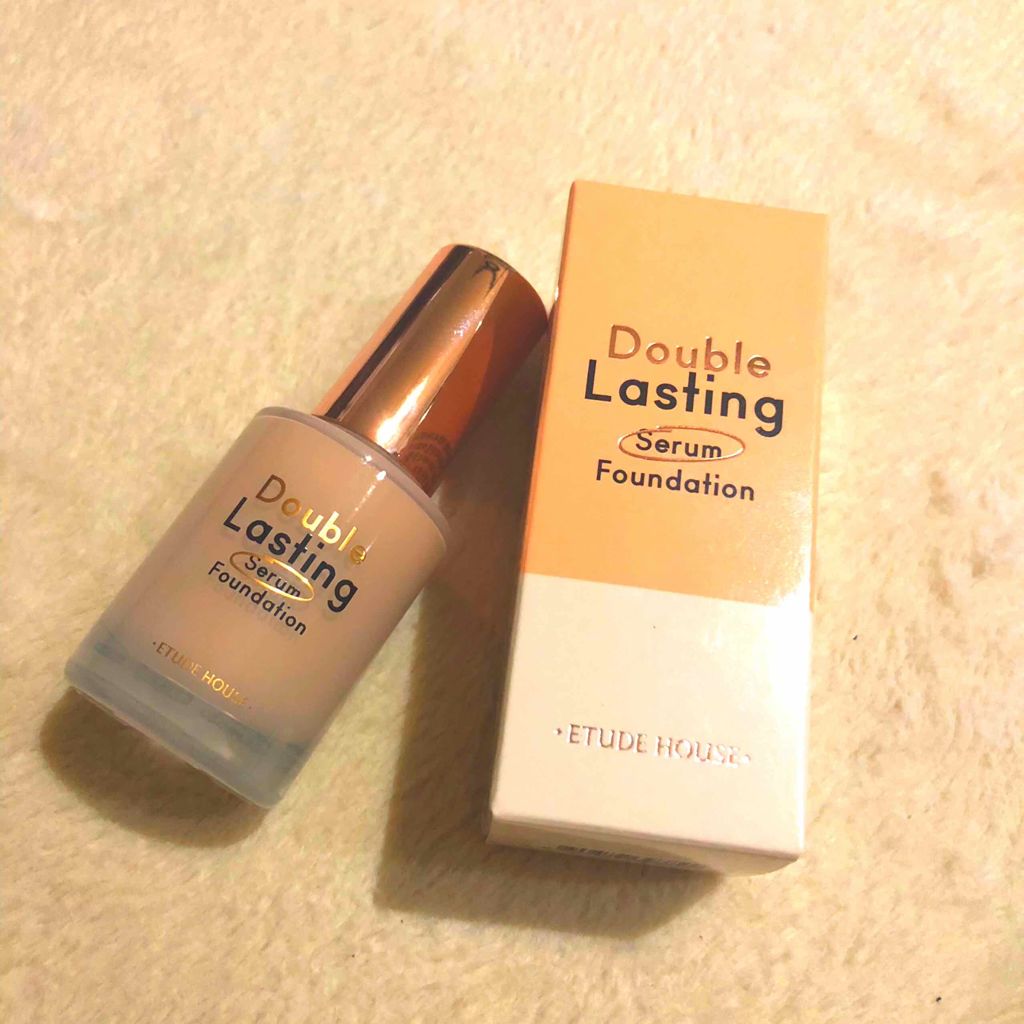 ダブルラスティング セラムファンデーション/ETUDE/リキッドファンデーションを使ったクチコミ(1枚目)