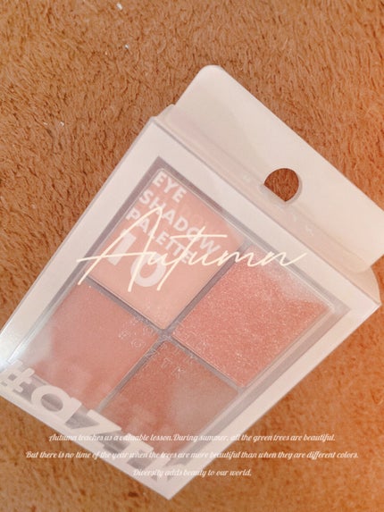 4色アイシャドウパレット/aZTK/アイシャドウパレットを使ったクチコミ(1枚目)